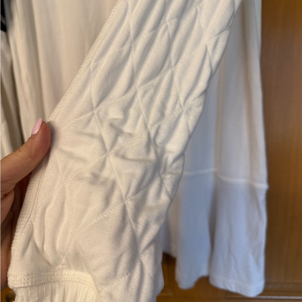 FP Movement At Bat Layer by Free People Black and White Top - Picture 4 of 7